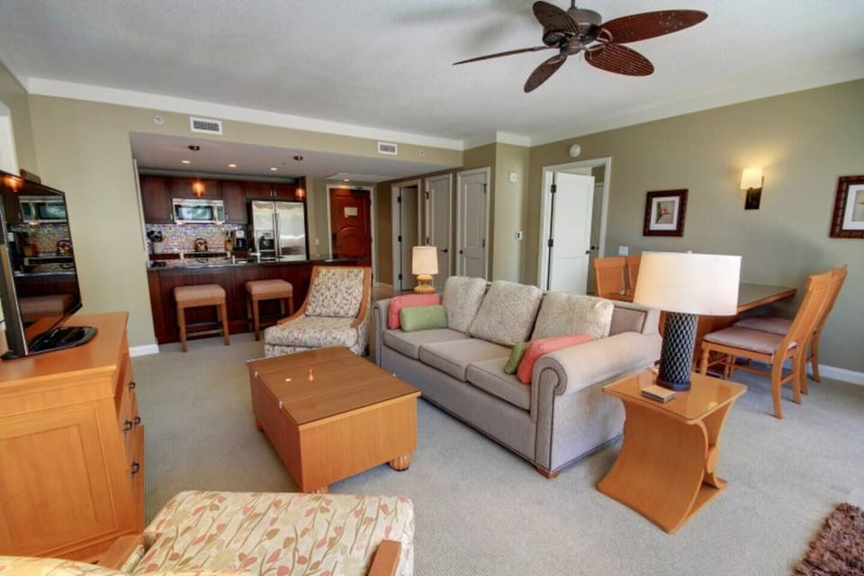 One level condo
