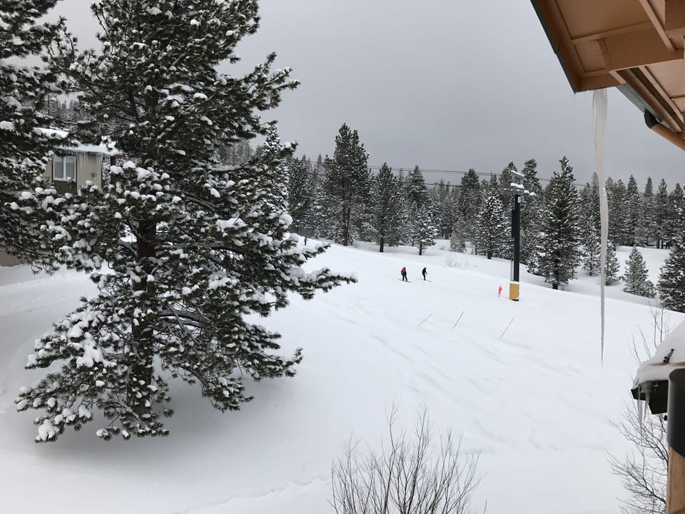 View from condo balcony.