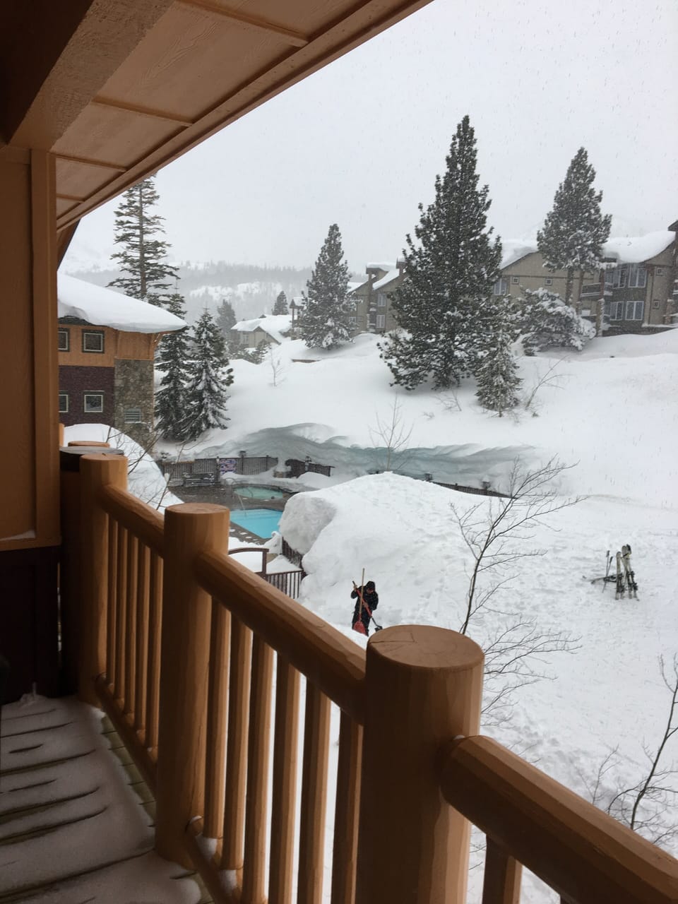 Winter Pool and Spa