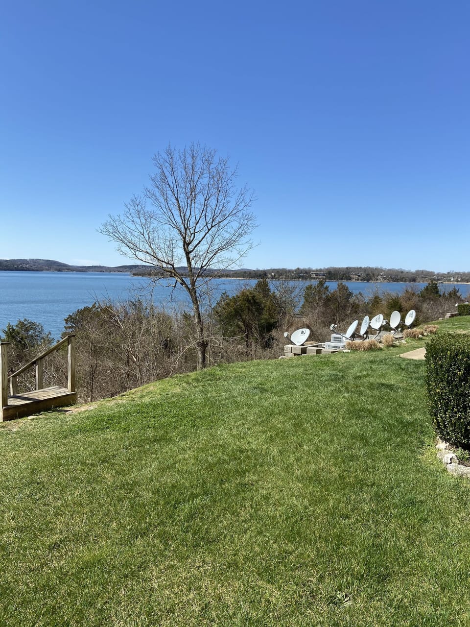 Another view from patio