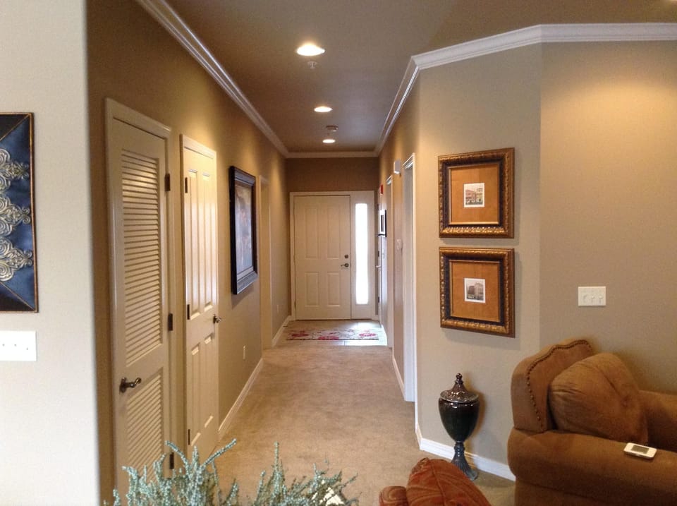 Entry Way looking back at the Front Door