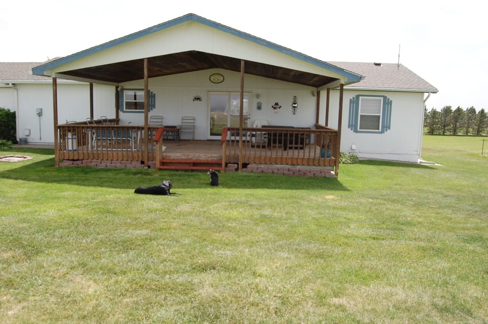 Backside of House - Dogs Not Included