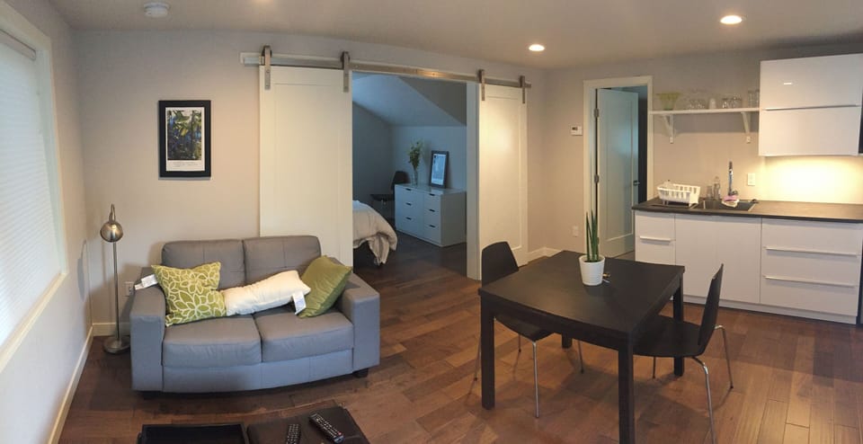 Living Room and Kitchenette