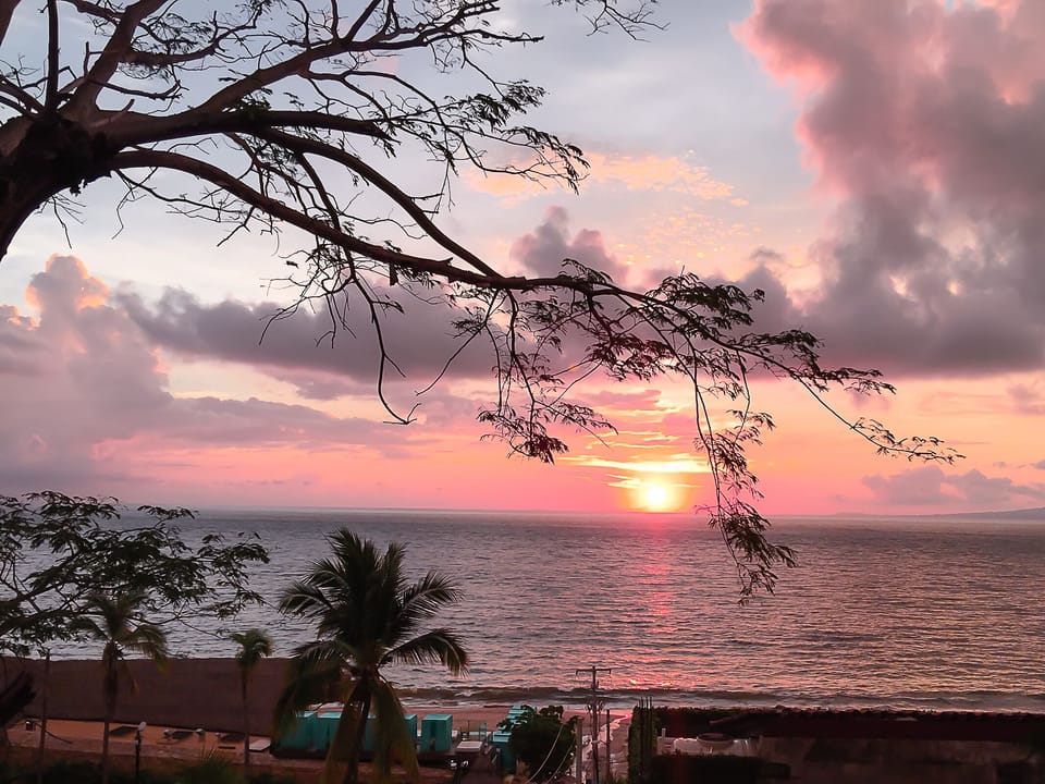 Magnificient daily sunsets from 11th & 12th floor terraces