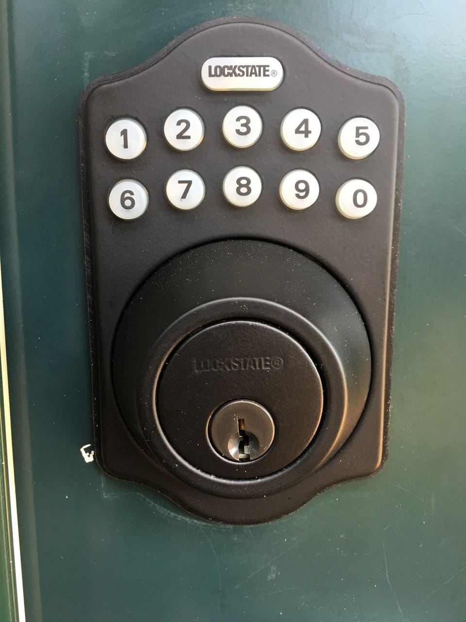Keyless entry.
Self check in for your convenience.
