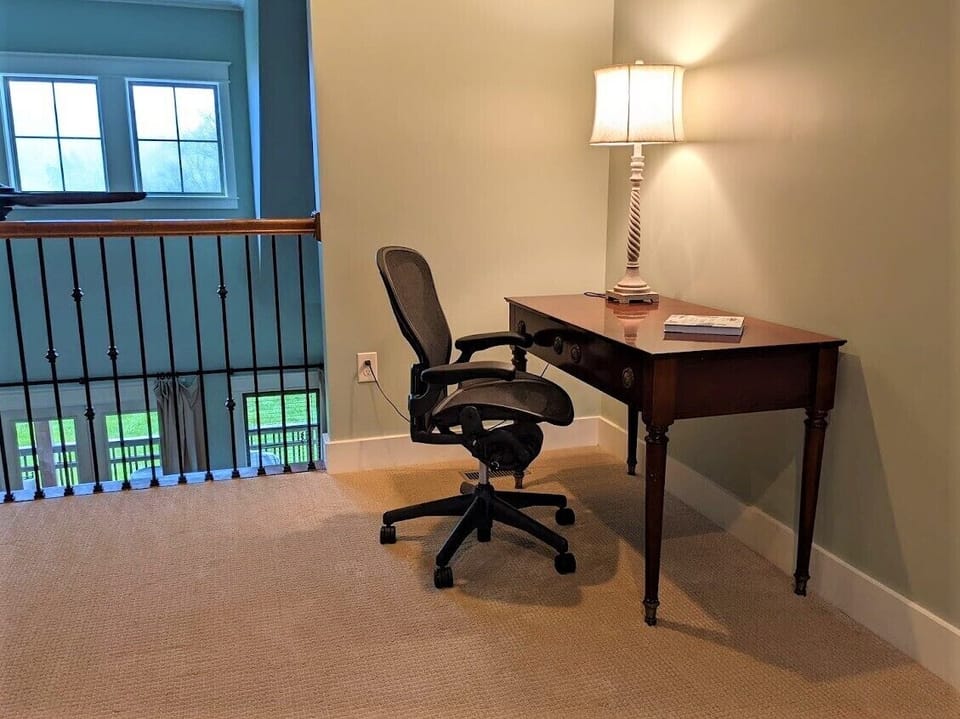 Cozy spot for working remote or just checking in!
