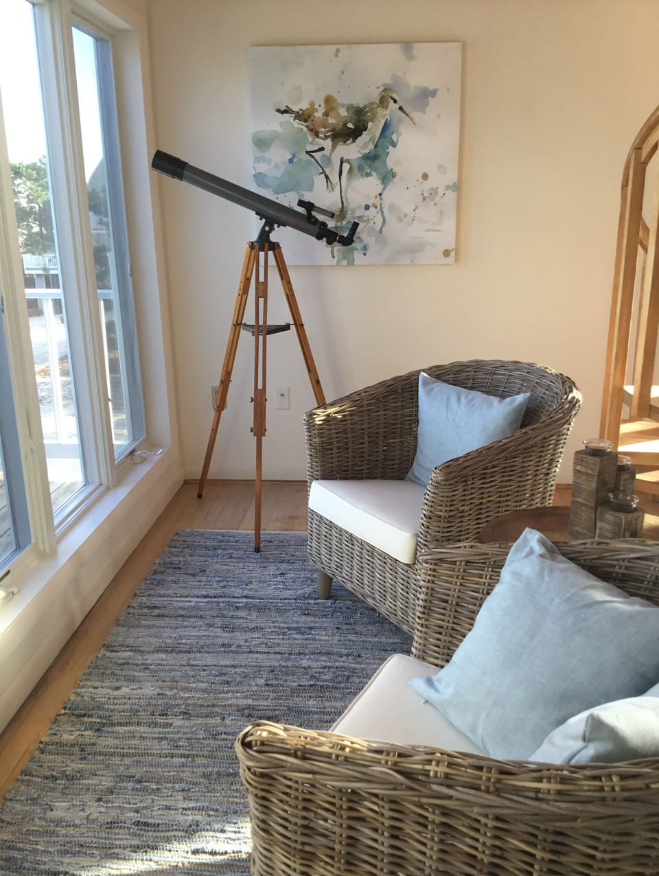 Enjoy ocean views from great room and adjoining front deck