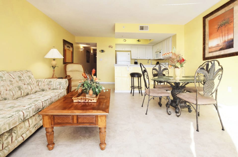 Living Room - 
Gulf Dunes Resort Unit 107 Okaloosa Island Florida