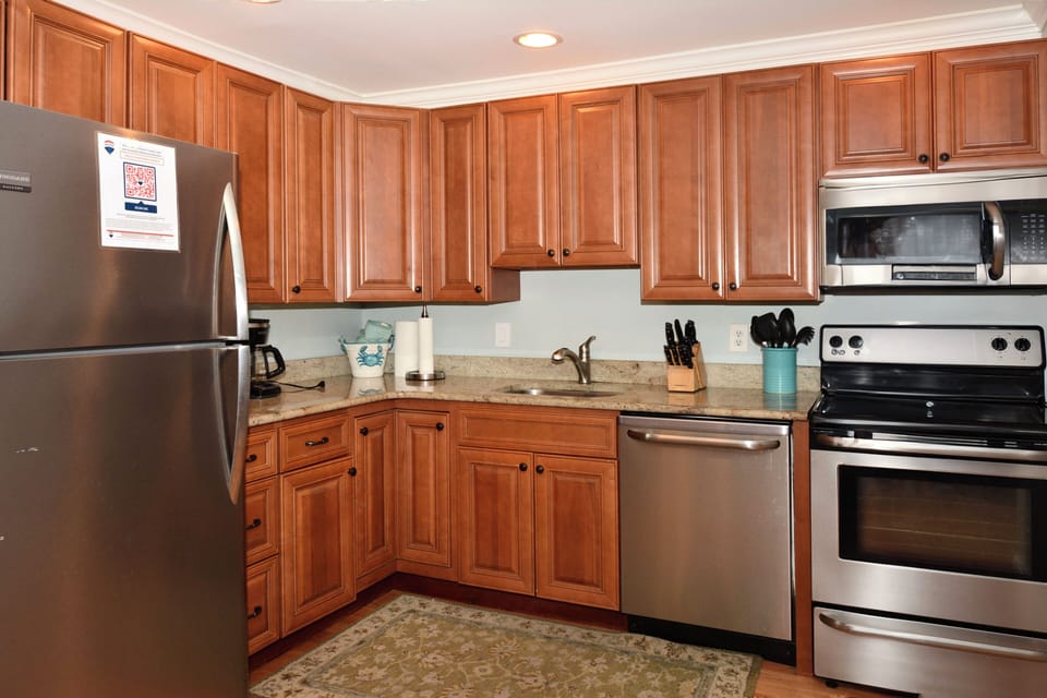 All stainless steel appliances!