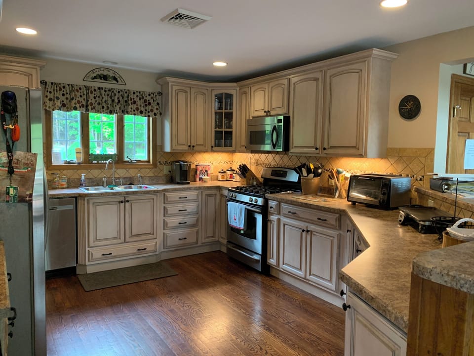 Kitchen with all the amenities