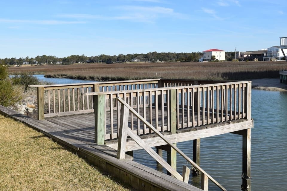 Private Dock on Channel