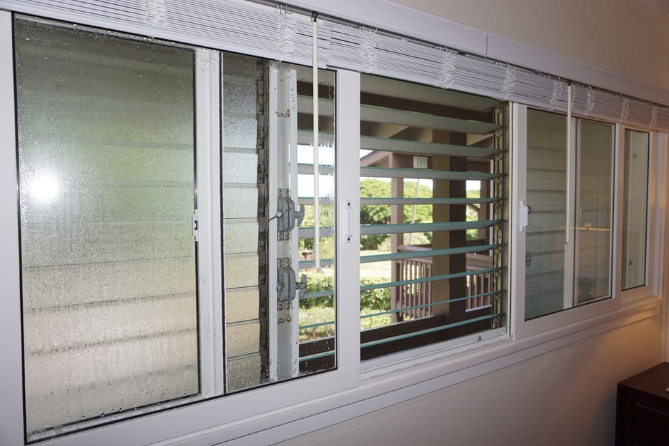 Soundproof windows in the bedroom.