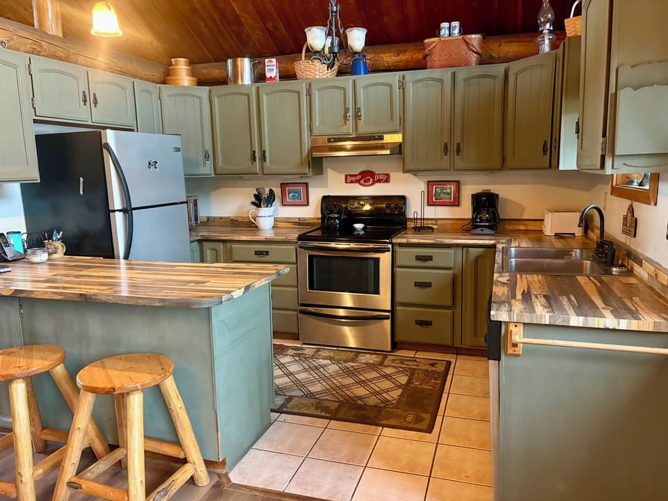 Kitchen and bar seating
