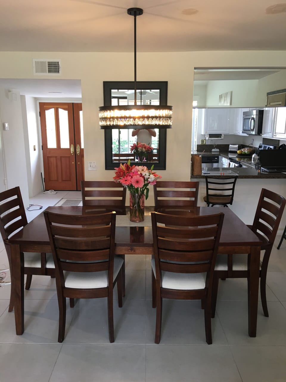 Plenty of dining space for you and guests.