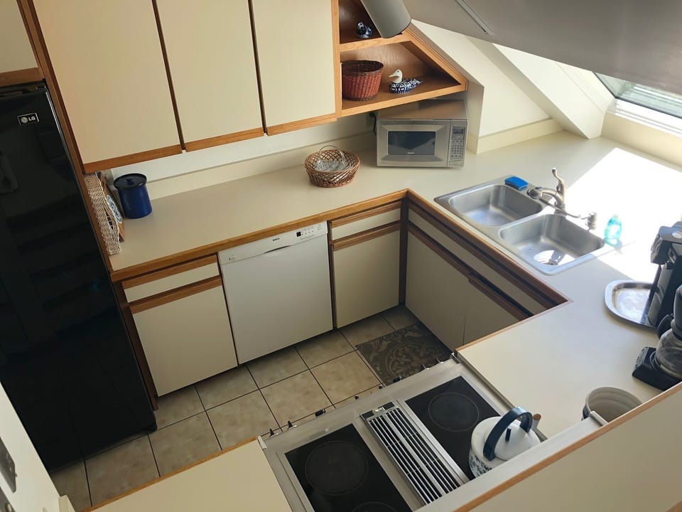 Upstairs kitchen