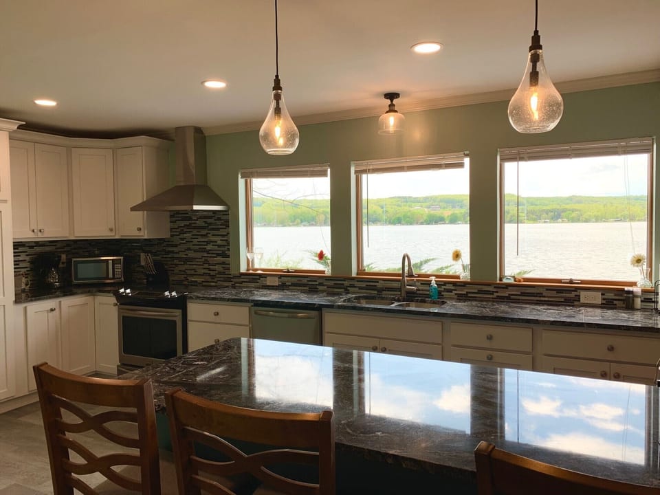 The island brings the outside inside