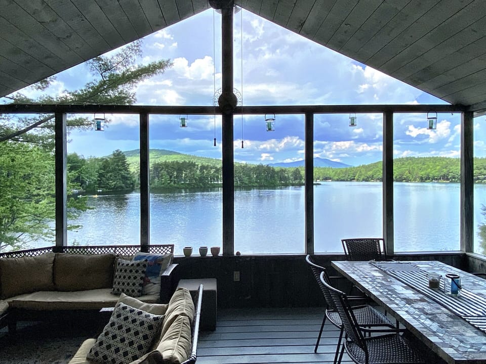 The room the myth-the screened-in porch. 