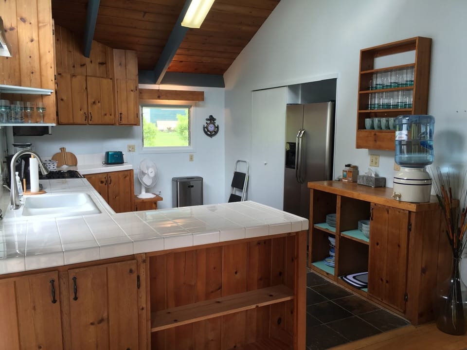 Custom cabinets in the kitchen