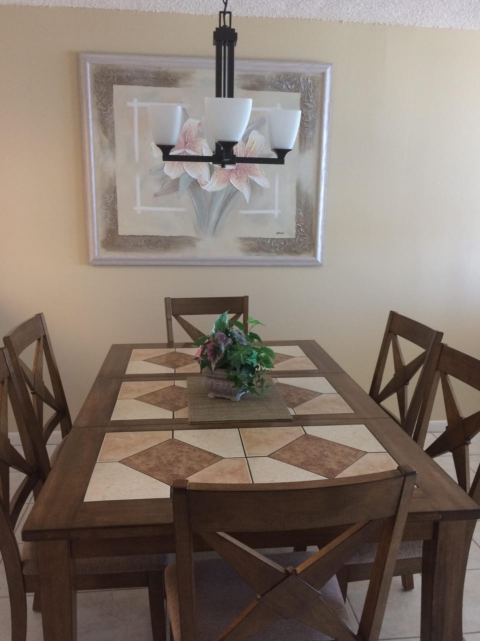 Table with new light