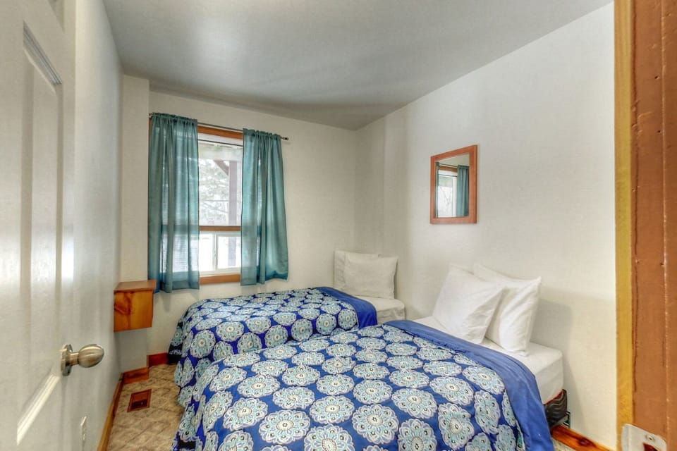 One of 5 main floor bedrooms