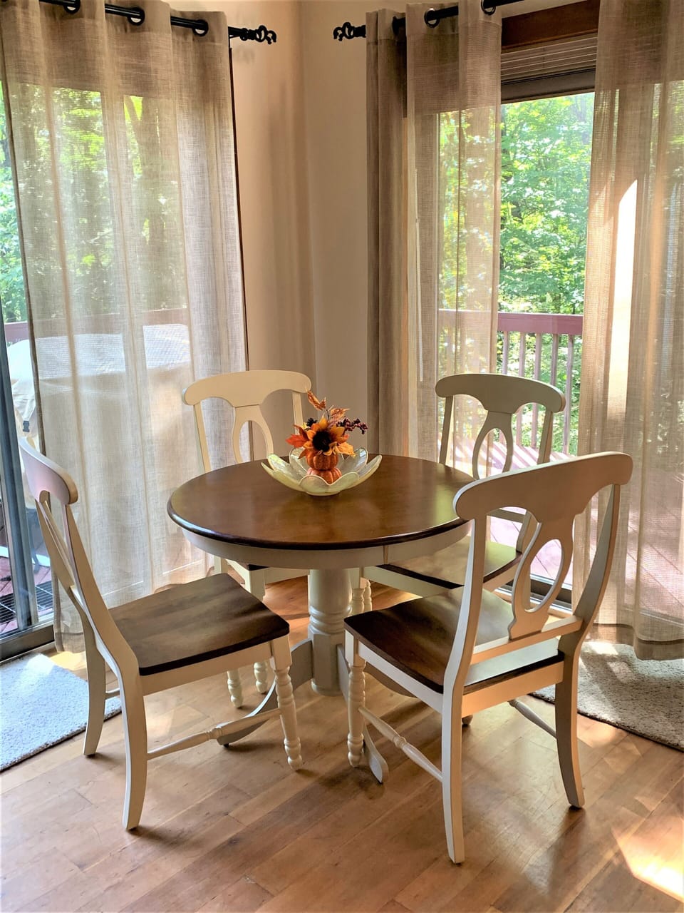 Quiet corner for coffee