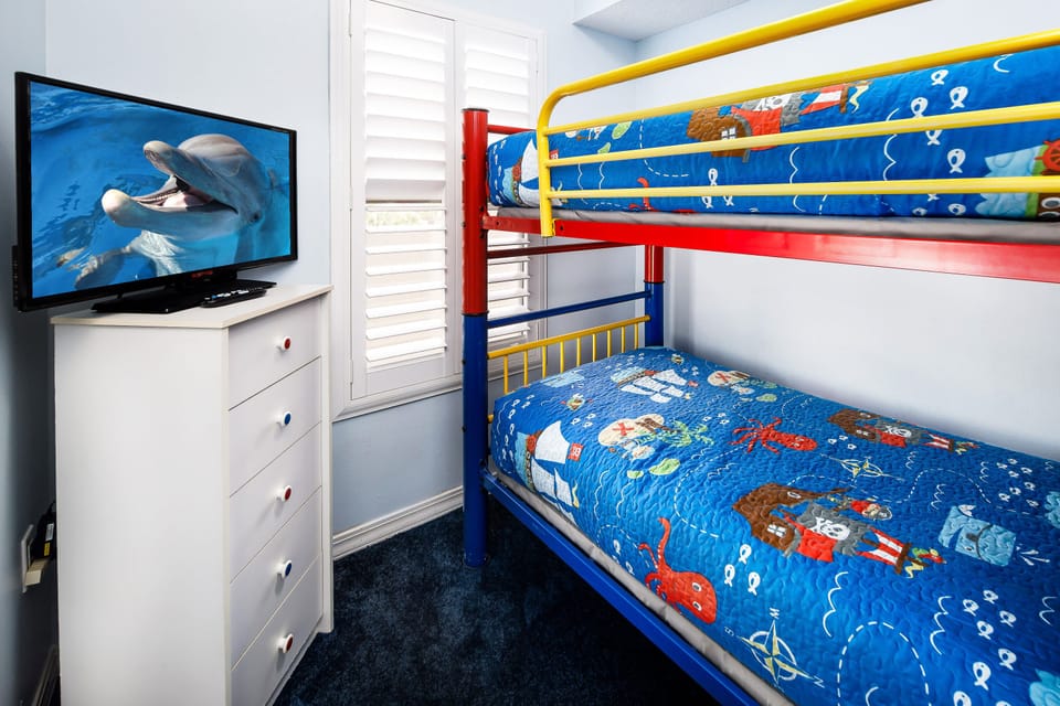 Bunk Bed Room - 
Gulf Dunes 309 Fort Walton Beach Okaloosa Island Vacation Rentals
