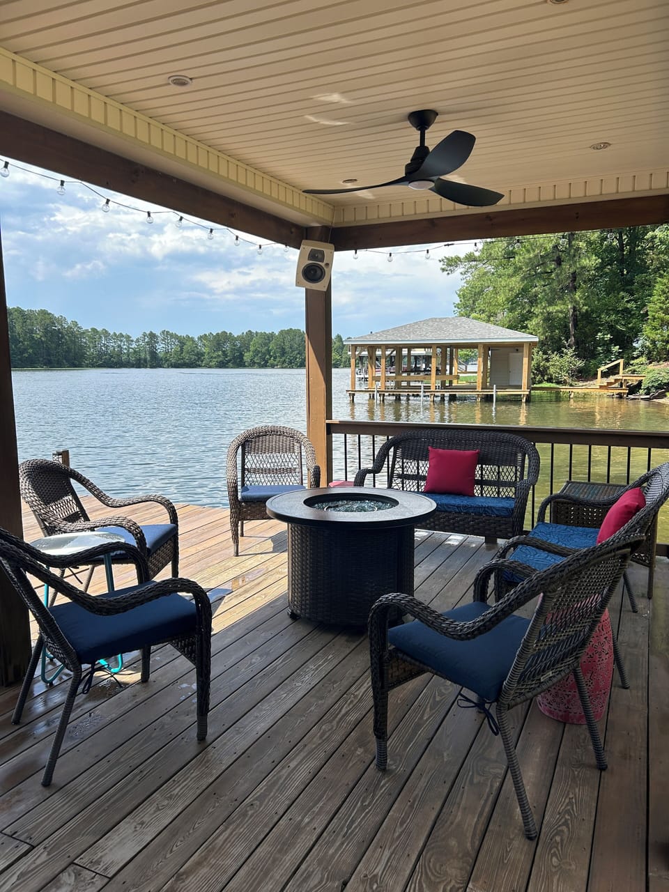 Covered Lounge Area
