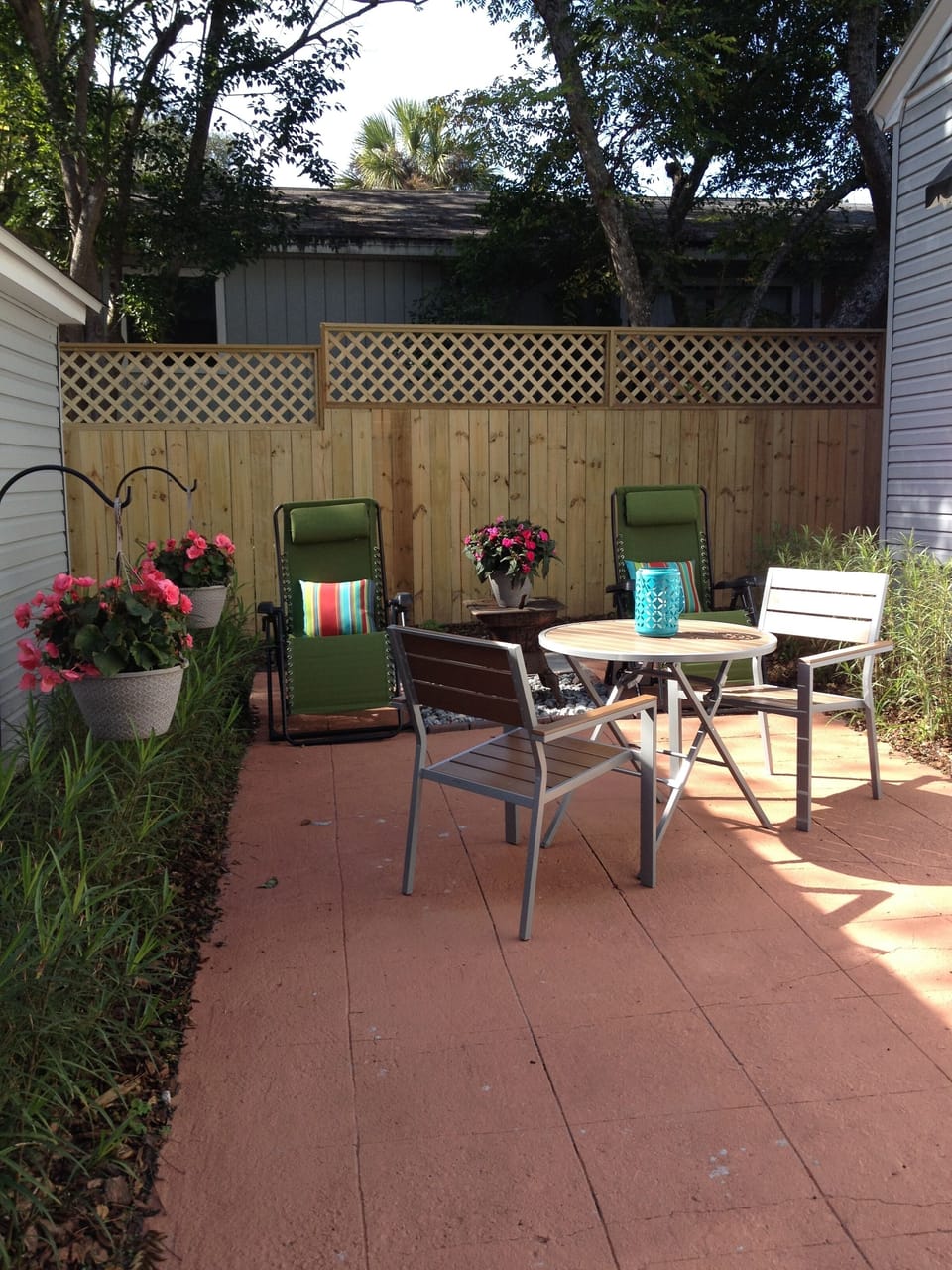 Back patio
