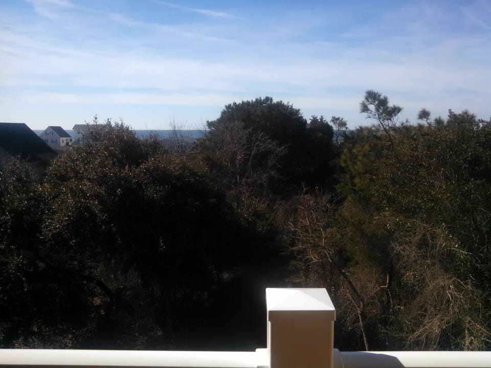 Upstairs Covered Porch View