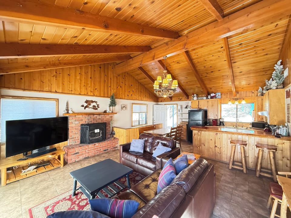 Upstairs living room.