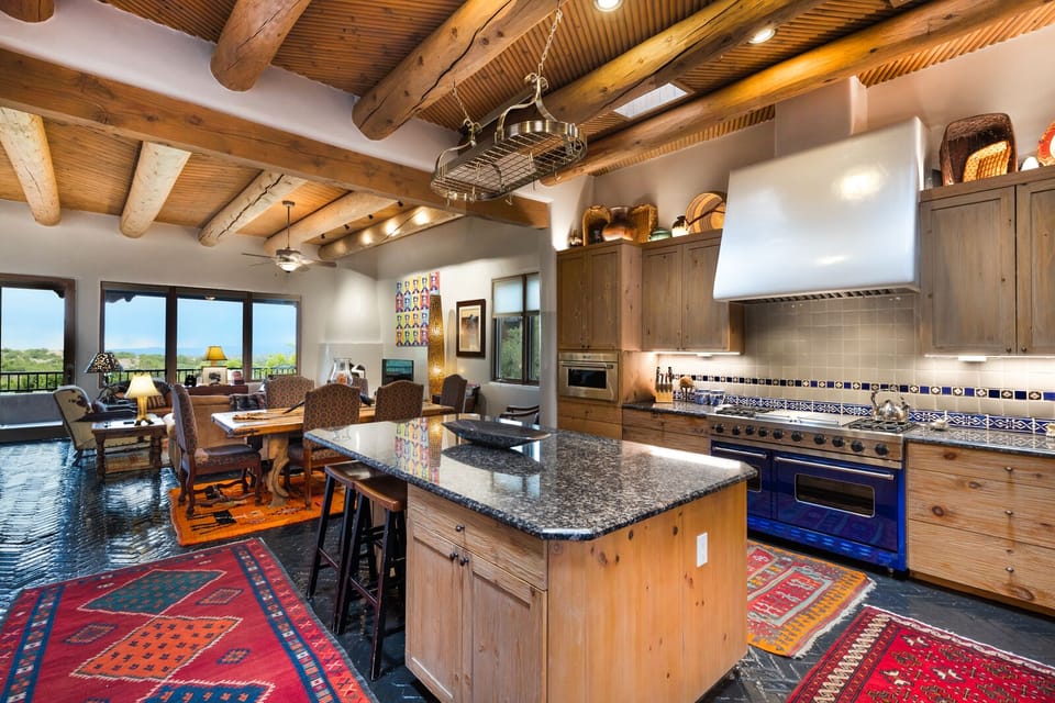 Kitchen is open to dining and living room for all to interact and enjoy!  