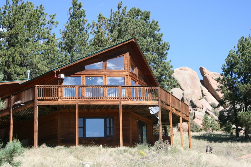 Front side view of cabin