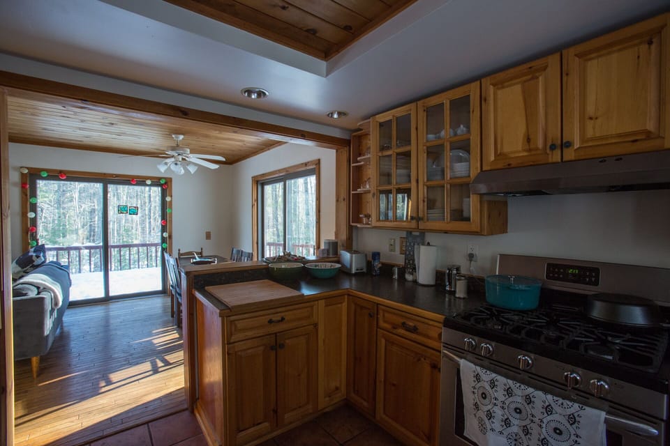 Well equipped kitchen