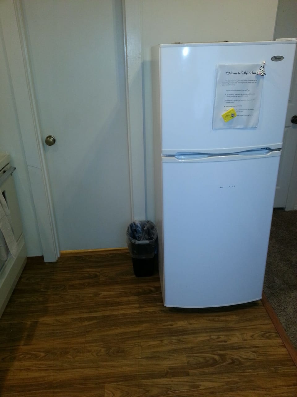 Full size fridge