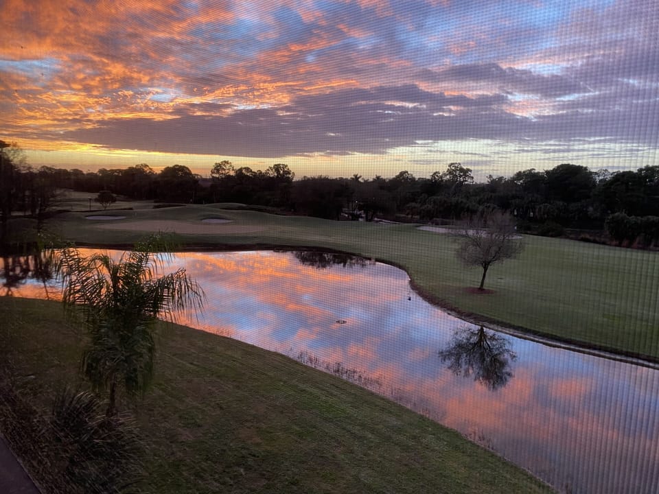 Sunrise as viewed from the Lanai