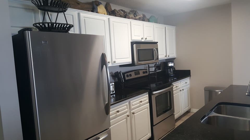 Large stainless refrigerator