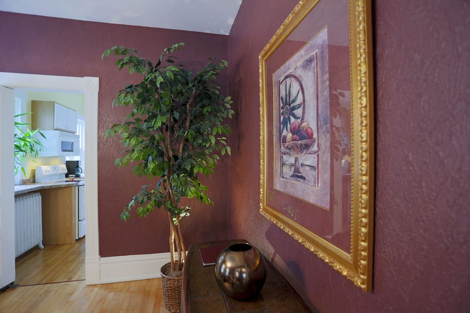 The furnishings were hand-picked by an interior designer.  
