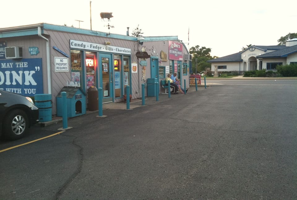 Oink's Ice cream is a family favorite.