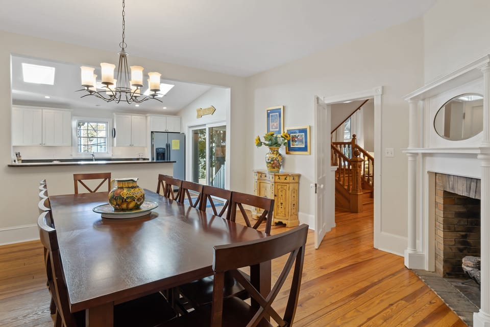 View to foyer