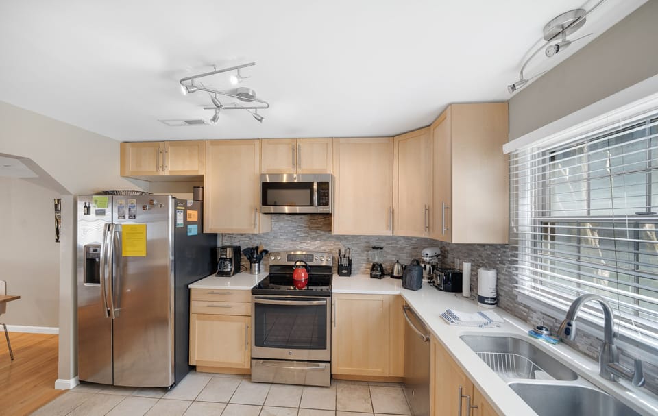 Enjoy the well-appointed kitchen