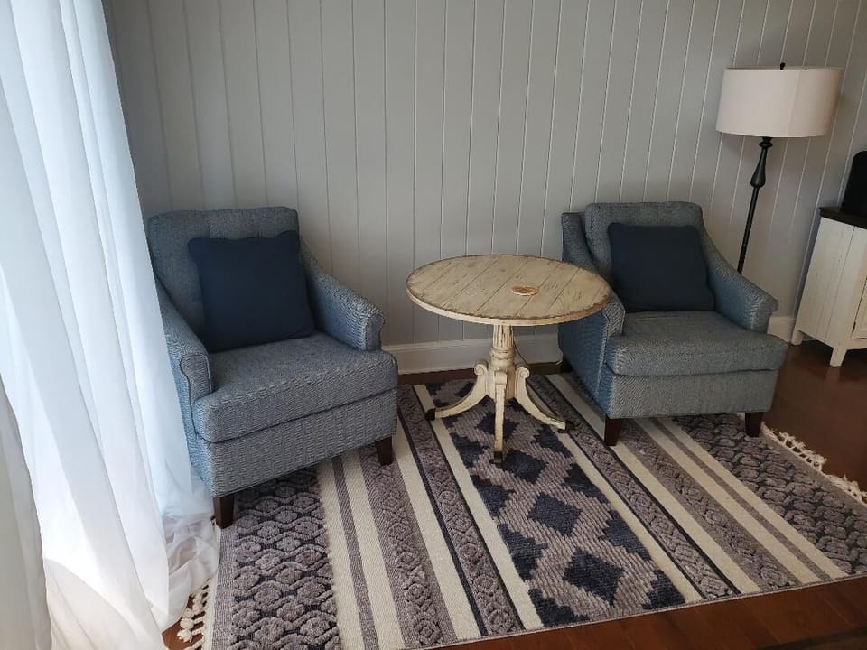 sitting area in living room