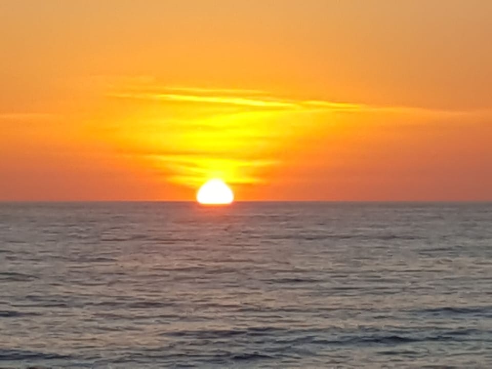 One of our spectacular sunsets:  untouched