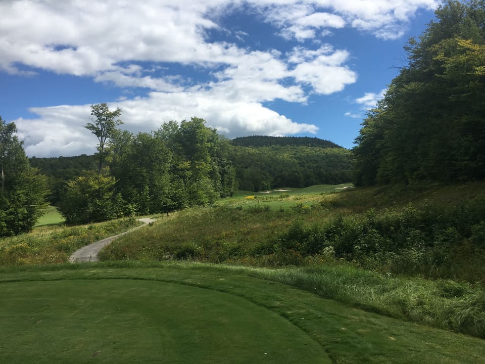 Lots of beautiful golf courses