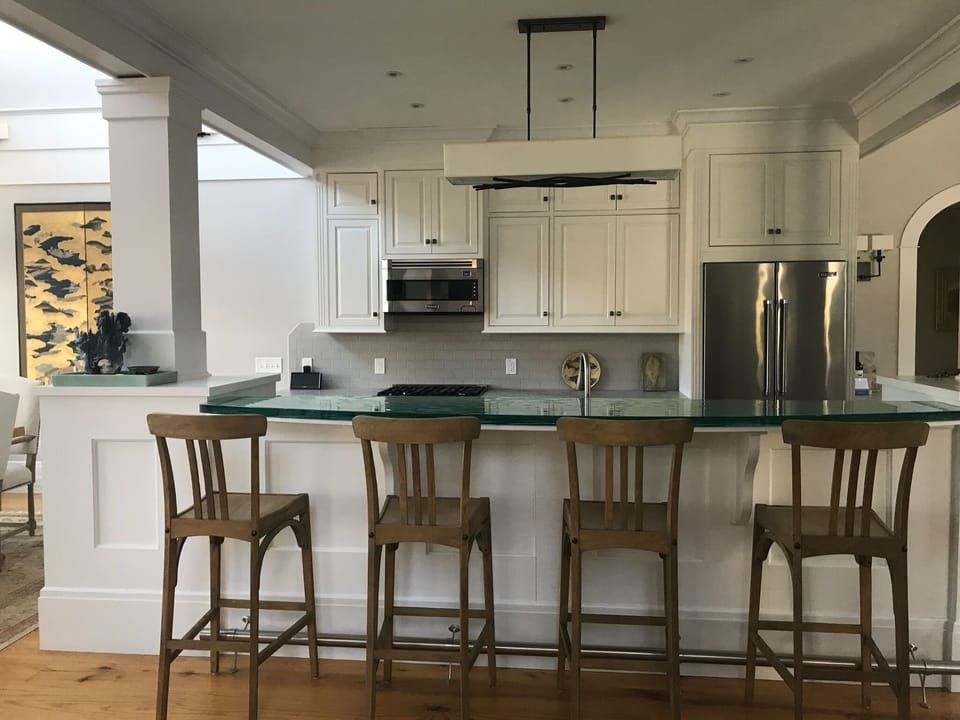 Open concept kitchen