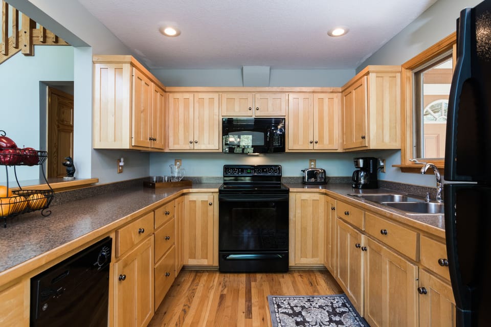 Well equipped kitchen