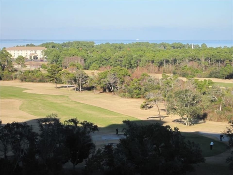 Bayview and Golf Course view from the Guest  Bedroom Balcony.
