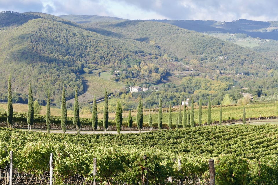 Villa San Piero in the heart of the Tuscan countryside