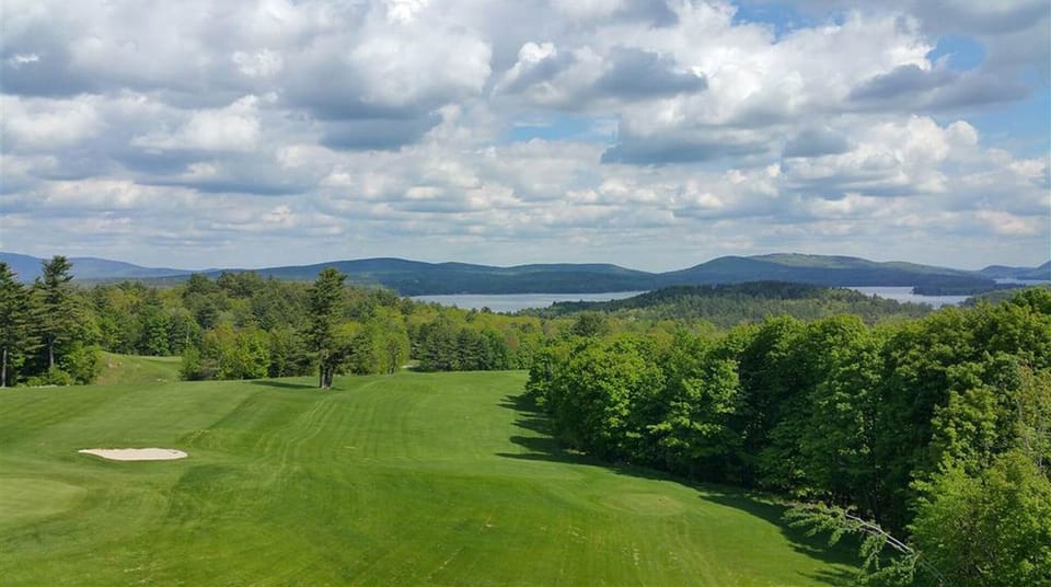 View from the golf course.