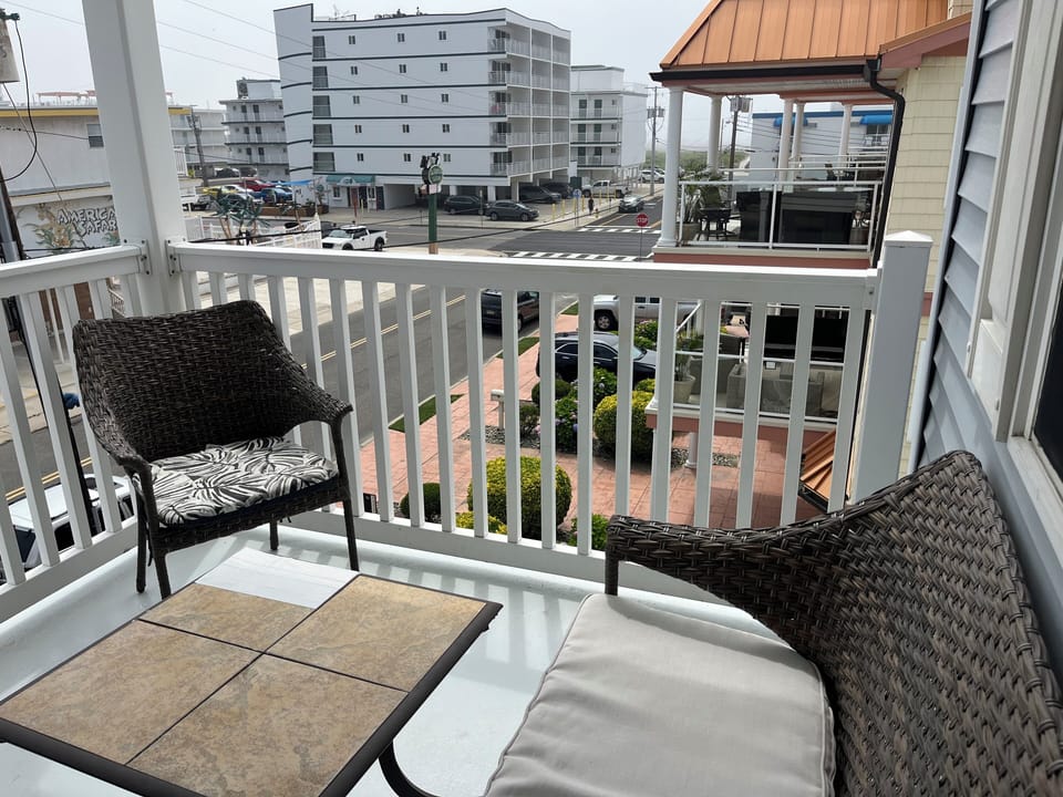 Unobstructive beach view from your private balcony