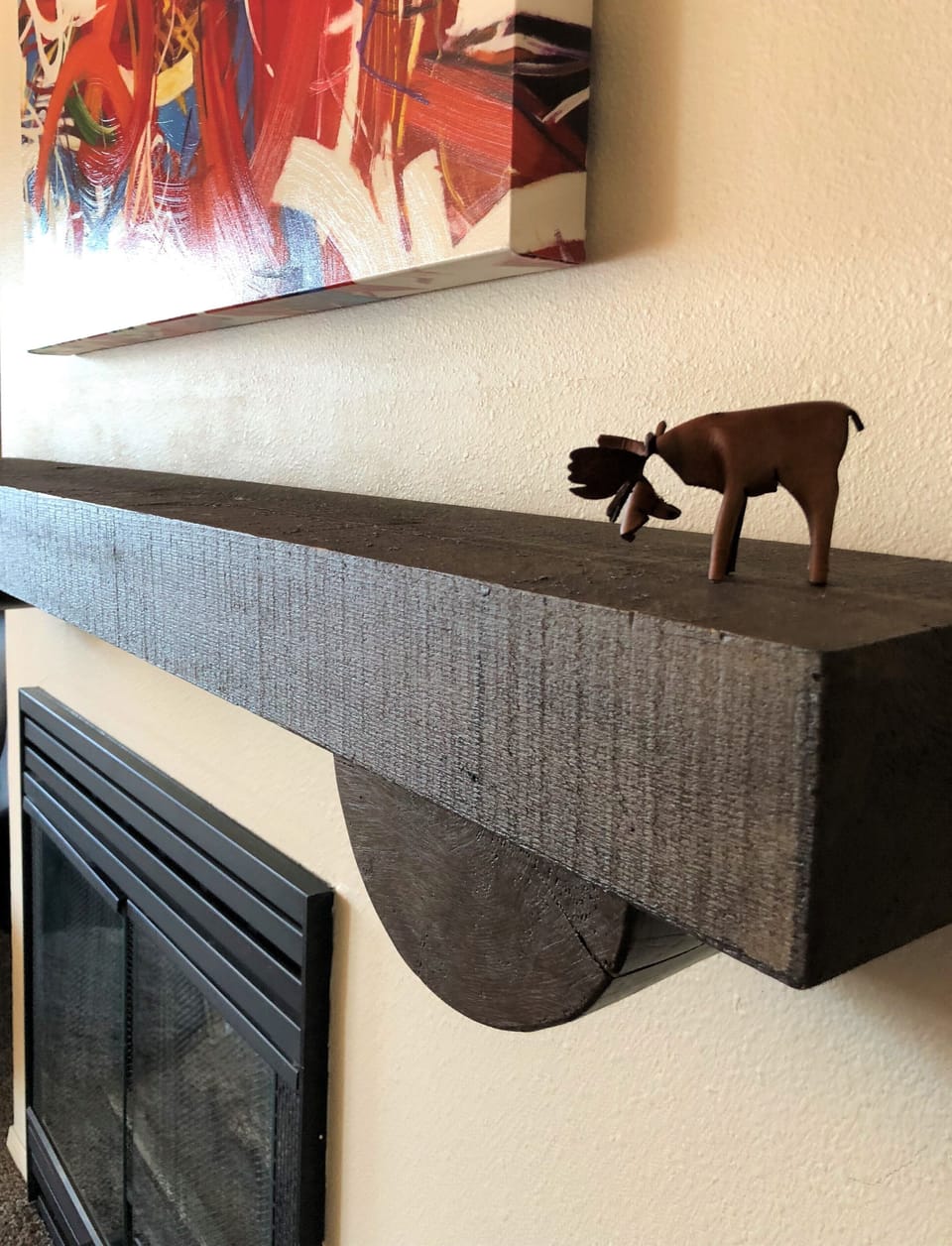 Master bedroom gas fireplace. A romantic spot or get away from everyone!